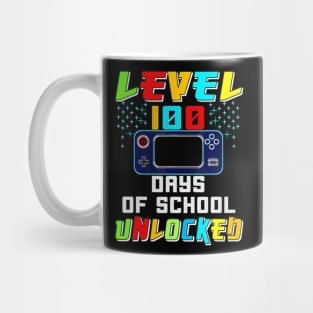 Video Gamer Student 100Th Day Teacher 100 Days Of School Kid Mug